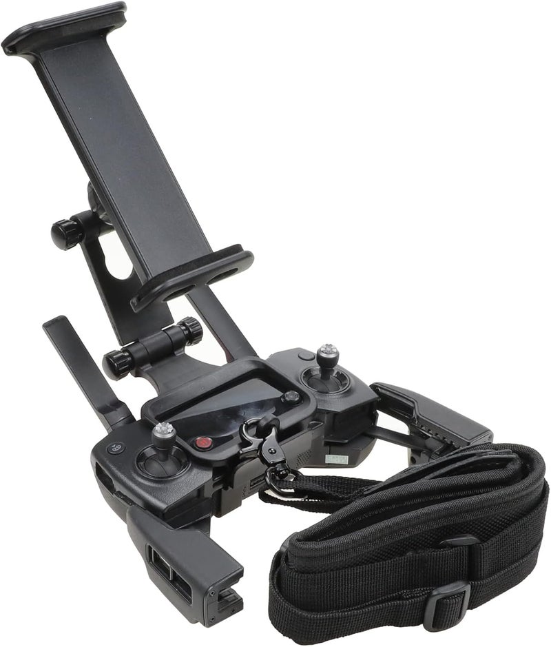 Tineer حامل أمامي موسع للتحكم عن بُعد لطائرات DJI Mavic 2 Pro/Zoom وMini وAir وSpark، يدعم 4.6-11 بوصة لحامل الهاتف/الكمبيوتر اللوحي، مشبك تركيب - Image 4